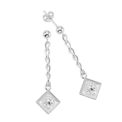 Schmuckladen Ohrhänger Stamped - 925 Sterlingsilber^ Ohrstecker|Ohrhänger