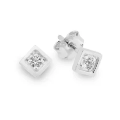 Schmuckladen Ohrringe Square - 925 Sterlingsilber^ Weihnachten|Schmuck