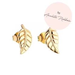 Schmuckladen Ohrstecker Blatt by Anahita Rehbein - 925 Sterlingsilber^ Ohrstecker|Schmuck
