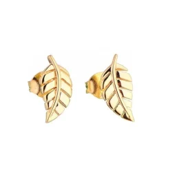 Schmuckladen Ohrstecker Blatt by Anahita Rehbein - 925 Sterlingsilber^ Ohrstecker|Schmuck
