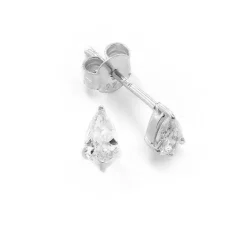 Schmuckladen Ohrstecker Classic mit Zirkonia - 925 Sterlingsilber^ Ohrstecker|Schmuck