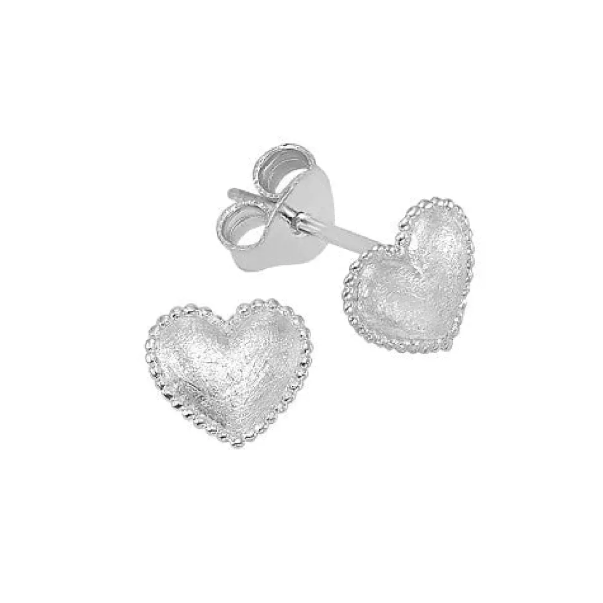 Schmuckladen Ohrstecker Full Heart - 925 Sterlingsilber^ Valentinstag|Ohrstecker
