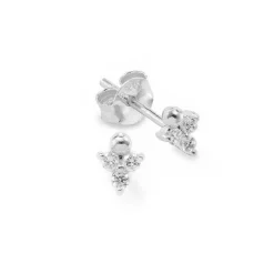Schmuckladen Ohrstecker Mini Sparkle mit Zirkonia - 925 Sterlingsilber^ Ohrstecker|Schmuck