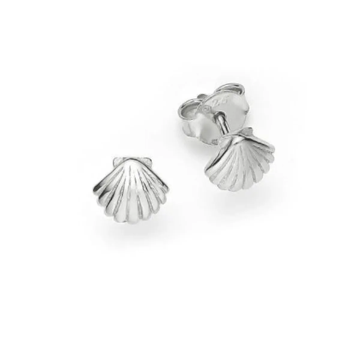 Schmuckladen Ohrstecker Muschel - 925 Sterlingsilber^ Ohrstecker|Schmuck