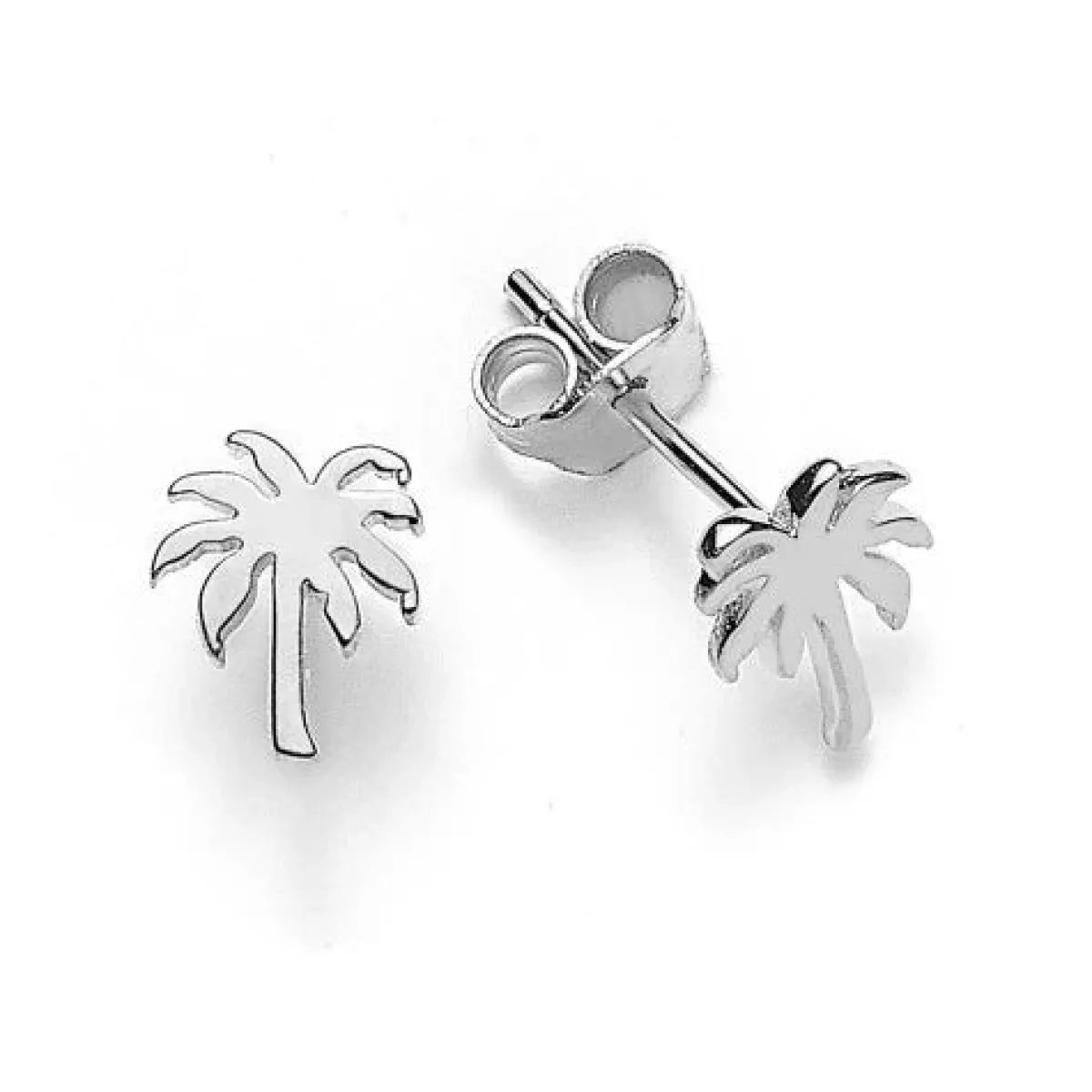 Schmuckladen Ohrstecker Palme - 925 Sterlingsilber^ Ohrstecker|Schmuck