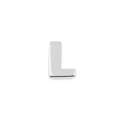 Schmuckladen Ohrstecker "L" | einzeln - 925 Sterlingsilber^ Ohrstecker|Schmuck