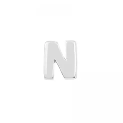 Schmuckladen Ohrstecker "N" | einzeln - 925 Sterlingsilber^ Ohrstecker|Schmuck