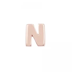 Schmuckladen Ohrstecker "N" | einzeln - 925 Sterlingsilber^ Ohrstecker|Schmuck