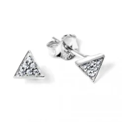 Schmuckladen Ohrstecker "Tasmanic Triangle" - 925 Sterlingsilber^ Ohrstecker|Schmuck