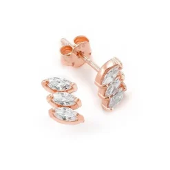 Schmuckladen Ohrstecker Trois mit Zirkonia - 925 Sterlingsilber^ Weihnachten|Schmuck