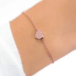 Schmuckladen Partnerarmbänder "Herzblatt" | individuell gravierbar^ Herzarmbänder|Schmuck
