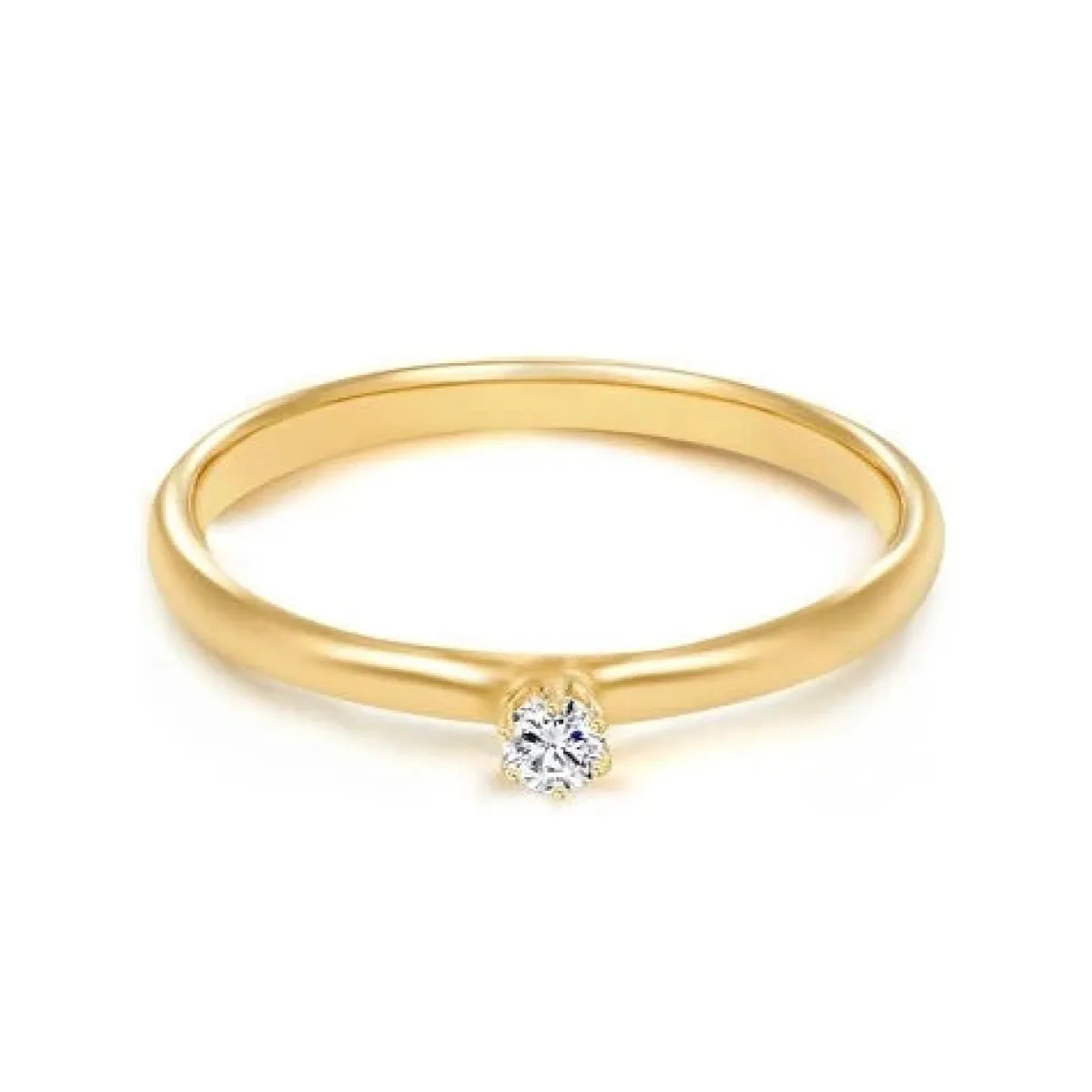 Schmuckladen Pauline - Verlobungsring mit Zirkonia (925 Sterlingsilber)^ Verlobungsringe|Verlobung