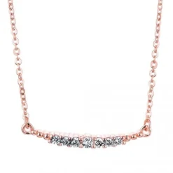 Schmuckladen Pole Halskette mit Zirkonia by Natalie Soetz - 925 Sterlingsilber^ Schmuck