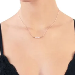 Schmuckladen Pole Halskette mit Zirkonia by Natalie Soetz - 925 Sterlingsilber^ Schmuck