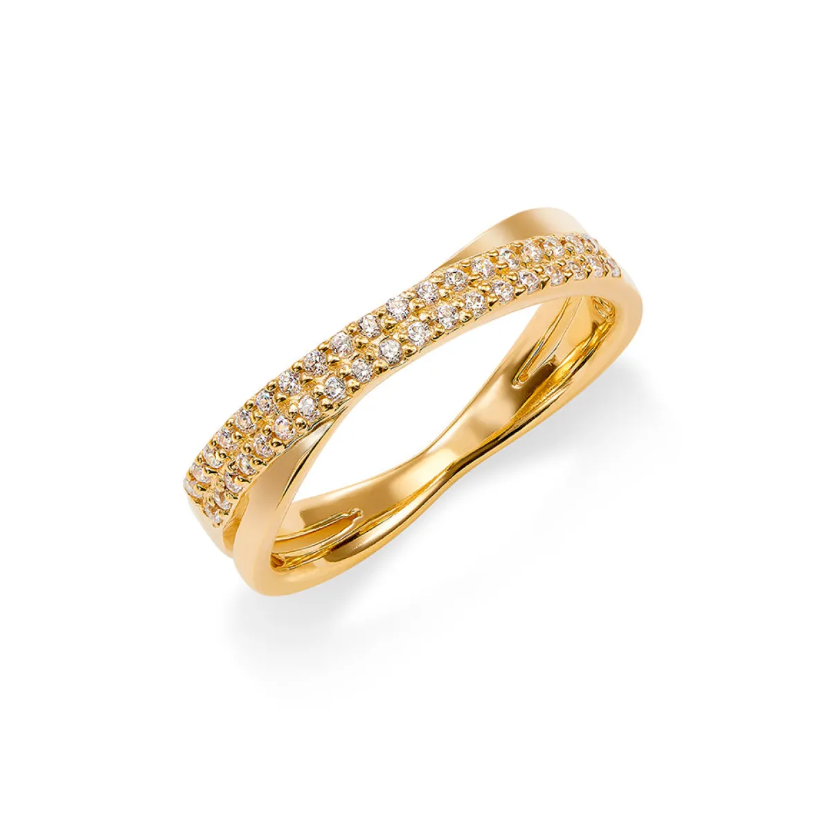 Schmuckladen Ring Double Zirkonia^ Weihnachten|Schmuck