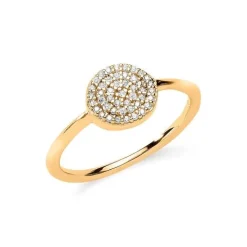 Schmuckladen Ring Glamour mit Zirkonia by Natalie Soetz - 925 Sterlingsilber^ Vergoldete Ringe|Silberringe