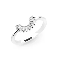 Schmuckladen Ring Halbsonne - 925 Sterlingsilber^ Vergoldete Ringe|Silberringe