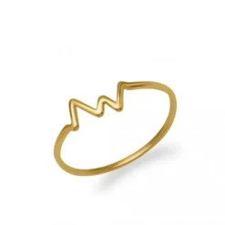 Schmuckladen Ring Herzschlag^ Vergoldete Ringe|Silberringe