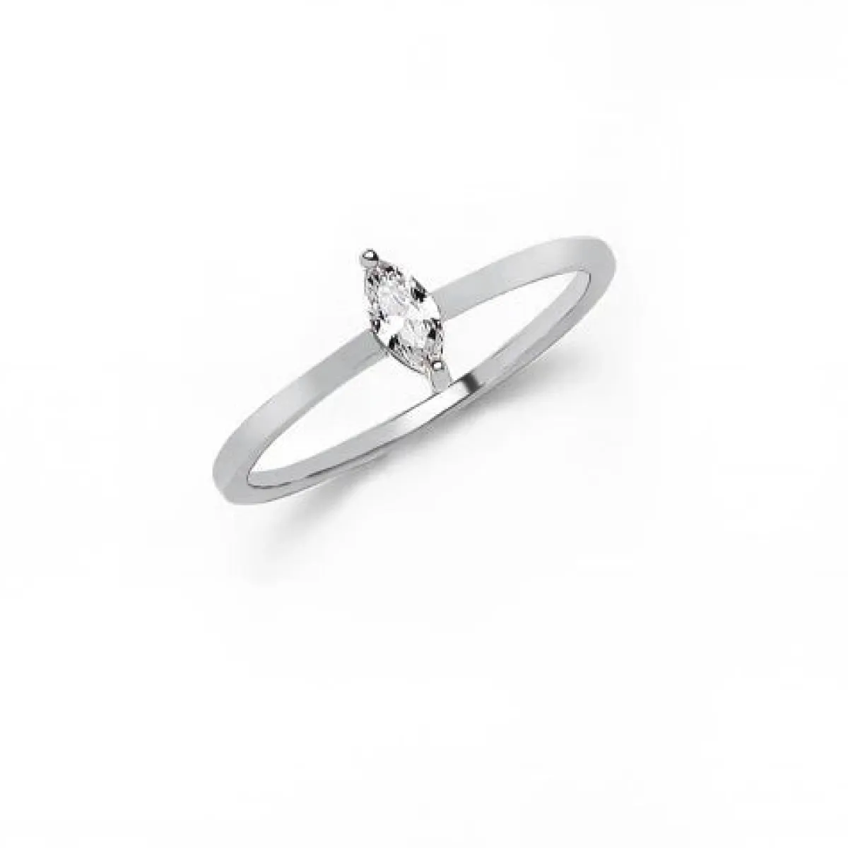 Schmuckladen Ring mit Zirkonia - 925 Sterlingsilber^ Vergoldete Ringe|Silberringe
