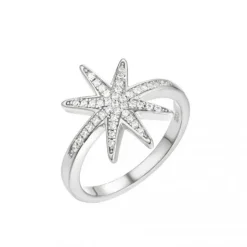 Schmuckladen Ring Polarstern - 925 Sterlingsilber^ Vergoldete Ringe|Schmuck
