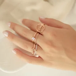 Schmuckladen Ring "Statement" - 925 Sterlingsilber^ Schmuck
