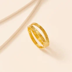 Schmuckladen Ring Rust gehämmert^ Weihnachten|Schmuck