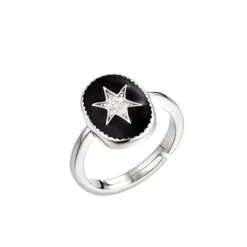 Schmuckladen Ring Sparkling Star - 925 Sterlingsilber^ Vergoldete Ringe|Schmuck
