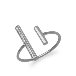 Schmuckladen Ring stabförmige Elemente^ Vergoldete Ringe|Schmuck