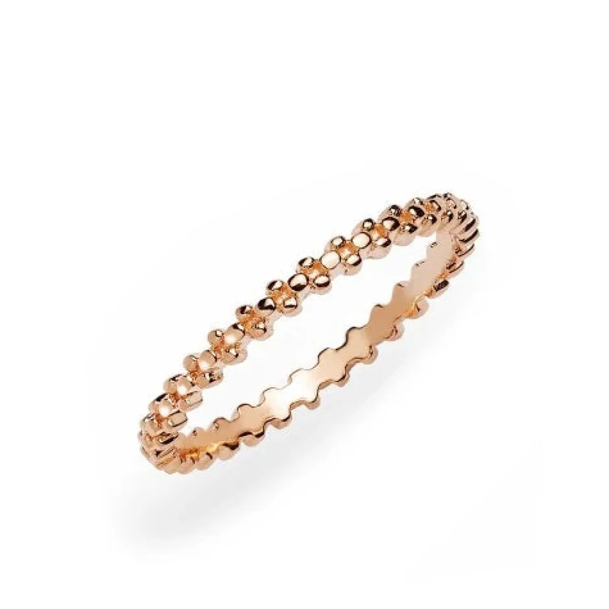 Schmuckladen Ring Tropfenkranz - 925 Sterlingsilber^ Vergoldete Ringe|Silberringe