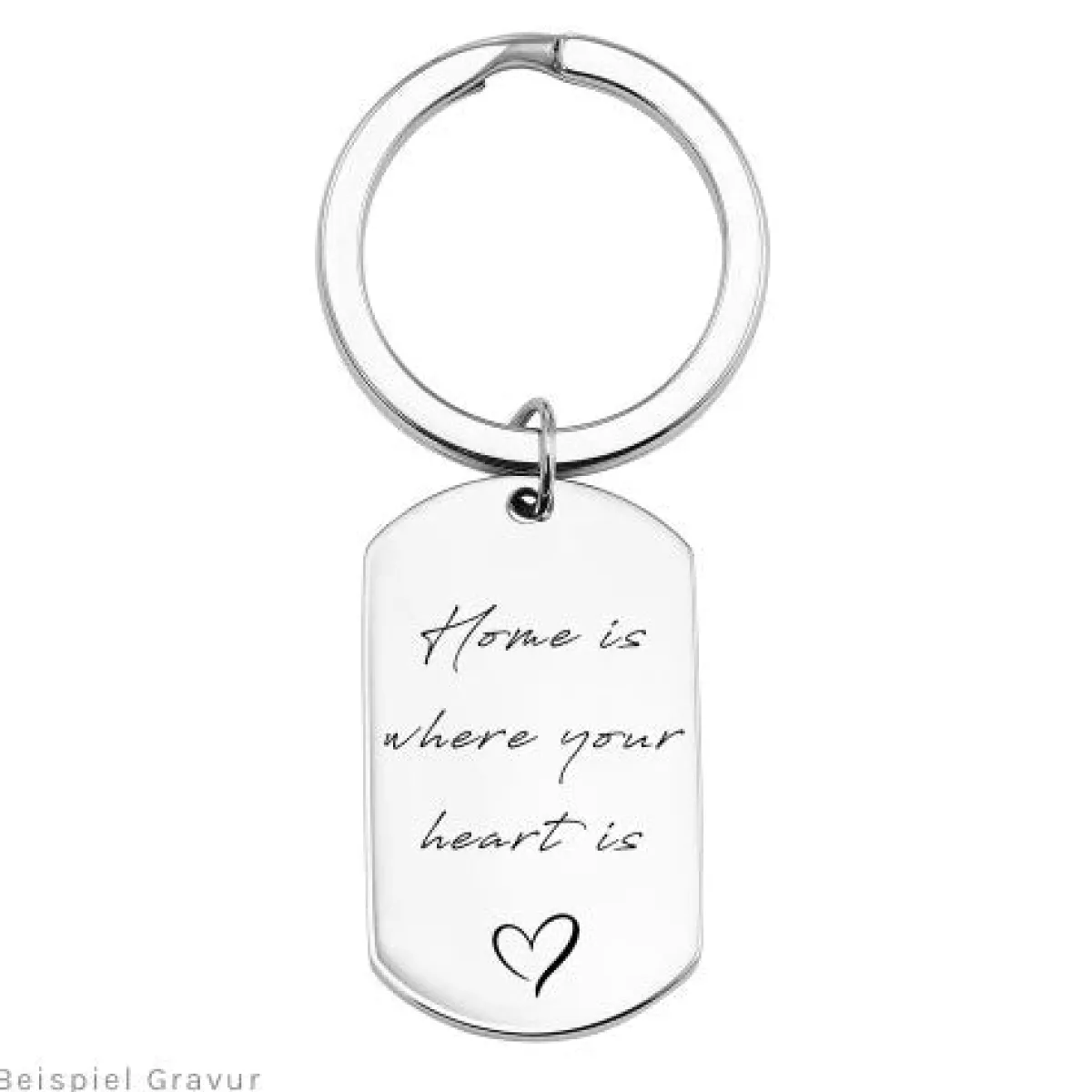 Schmuckladen Schlüsselanhänger Dog Tag - auch mit Gravur^ Schmuck Mit Abdrücken|Schmuck