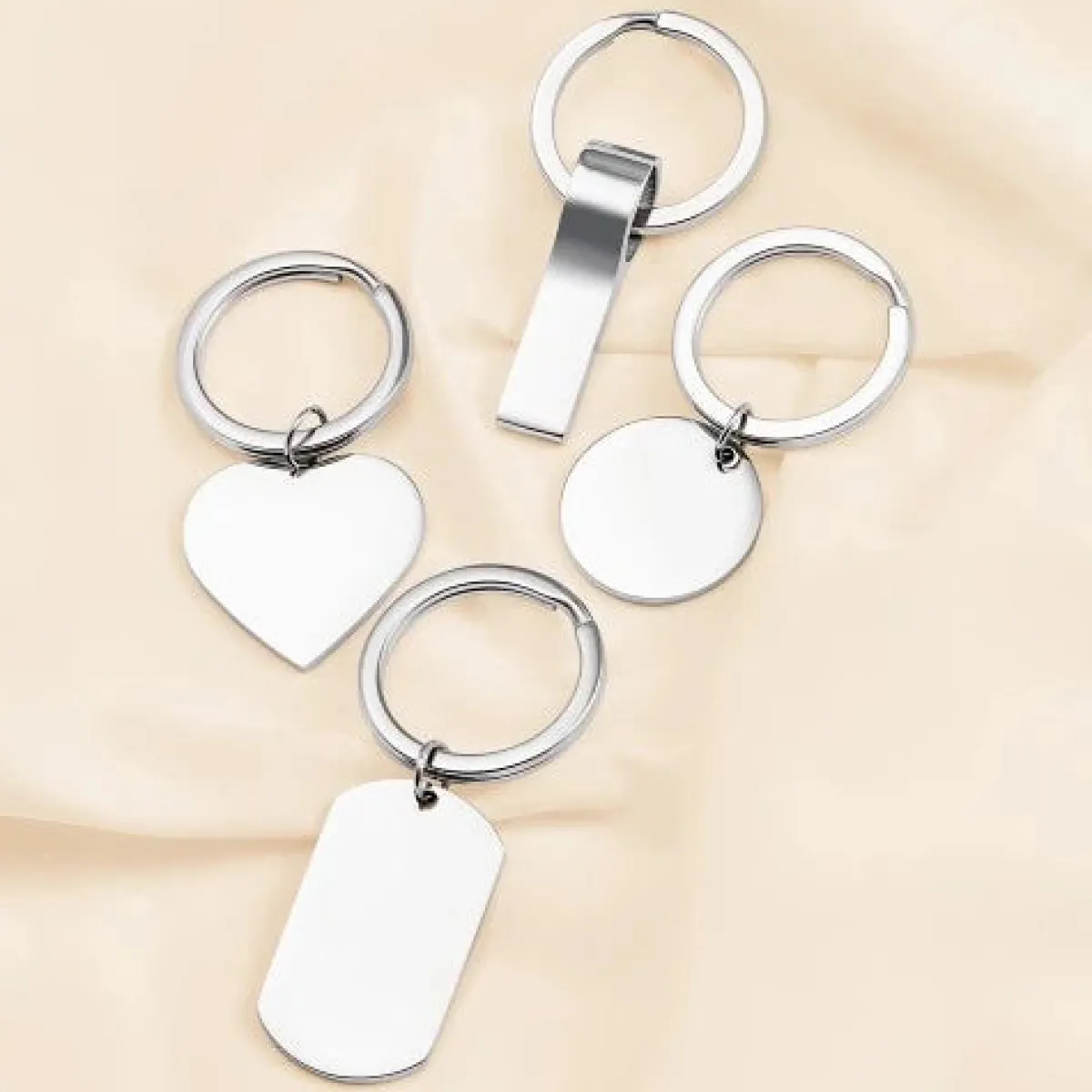 Schmuckladen Schlüsselanhänger Dog Tag - auch mit Gravur^ Schmuck Mit Abdrücken|Schmuck