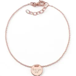 Schmuckladen Schwestern-Armband "Love you sis" | 925 Sterlingsilber^ Schmuck