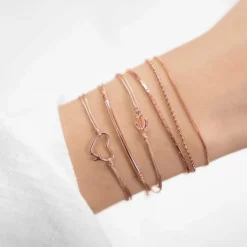Schmuckladen Stoffarmband Anker - 925 Sterlingsilber^ Valentinstag|Stoffarmbänder
