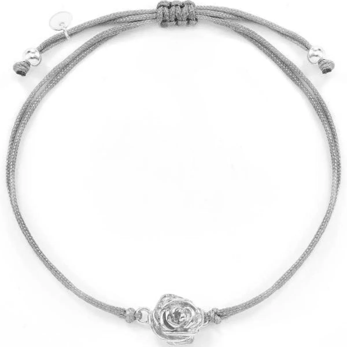 Schmuckladen Stoffarmband Desert Rose - 925 Sterlingsilber^ Stoffarmbänder|Schmuck