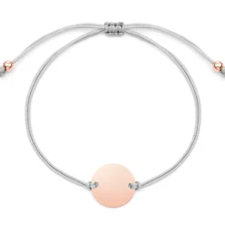 Schmuckladen Stoffarmband Dream mit Gravur^ Edelstahl Armbänder|Stoffarmbänder