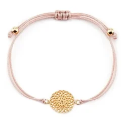 Schmuckladen Stoffarmband Floral Love - 925 Sterlingsilber^ Stoffarmbänder|Schmuck