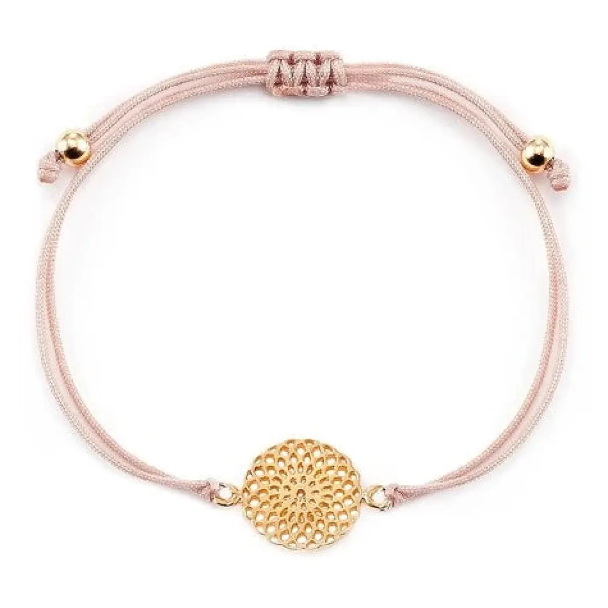Schmuckladen Stoffarmband Floral Love - 925 Sterlingsilber^ Stoffarmbänder|Schmuck