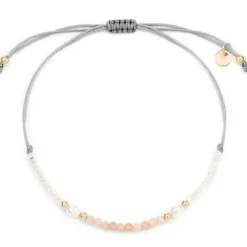 Schmuckladen Stoffarmband Lively - 925 Sterlingsilber^ Stoffarmbänder|Schmuck