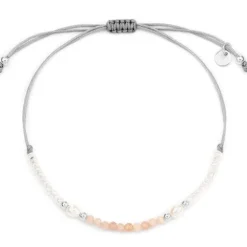 Schmuckladen Stoffarmband Lively - 925 Sterlingsilber^ Stoffarmbänder|Schmuck