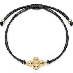 Schmuckladen Stoffarmband mit 925 Sterlingsilber^ Stoffarmbänder|Schmuck