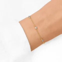 Schmuckladen Stoffarmband Trilogy - 925 Sterlingsilber^ Stoffarmbänder|Schmuck