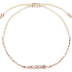 Schmuckladen Stoffarmband Variance - 925 Sterlingsilber^ Stoffarmbänder|Schmuck