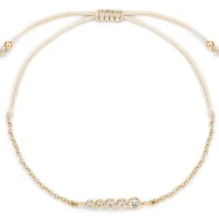 Schmuckladen Stoffarmband Variance - 925 Sterlingsilber^ Stoffarmbänder|Schmuck