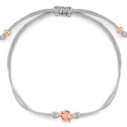 Schmuckladen Stoffarmband Vierblättriges Kleeblatt - 925 Sterlingsilber^ Weihnachten|Schmuck