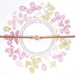 Schmuckladen Stoffarmband Vierblättriges Kleeblatt - 925 Sterlingsilber^ Weihnachten|Schmuck