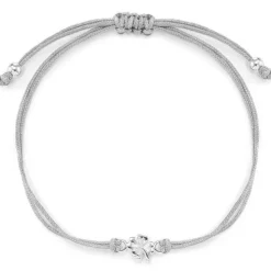 Schmuckladen Stoffarmband Vierblättriges Kleeblatt - 925 Sterlingsilber^ Weihnachten|Schmuck