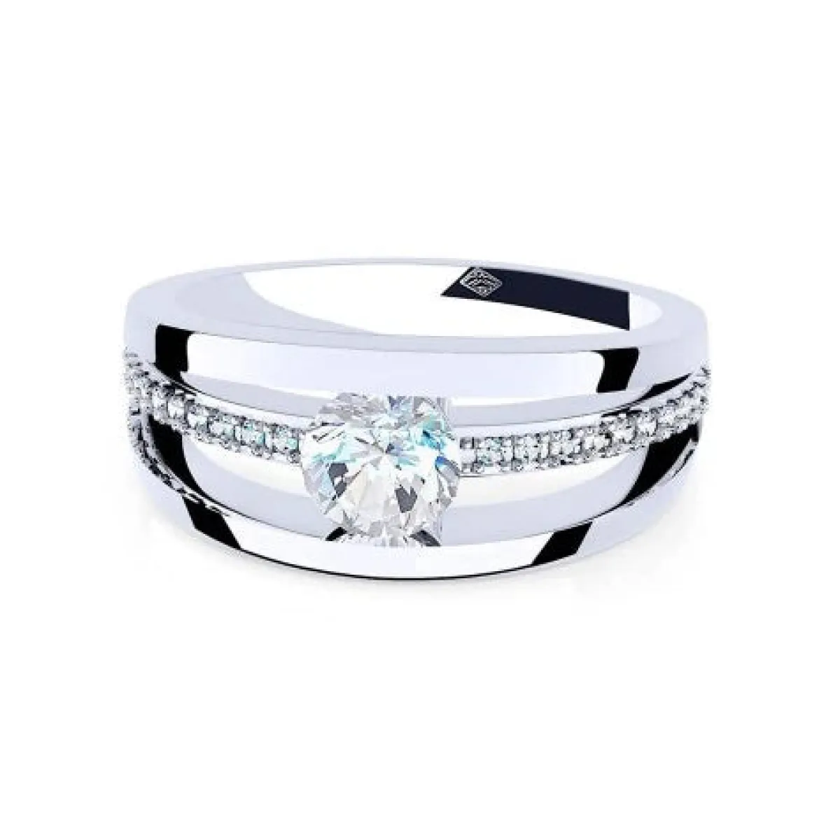 Schmuckladen Verlobungsring Aphrodite mit Zirkonia -^ Verlobungsringe|Verlobung