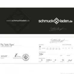 Schmuckladen Verlobungsring "Infinity Elegance" | 925 Sterlingsilber Gelbgold vergo^ Verlobungsringe|Verlobung