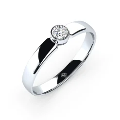 Schmuckladen Verlobungsring "Simple Diamond"^ Valentinstag|Verlobungsringe