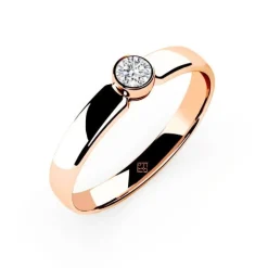 Schmuckladen Verlobungsring "Simple Diamond" |^ Valentinstag|Verlobungsringe
